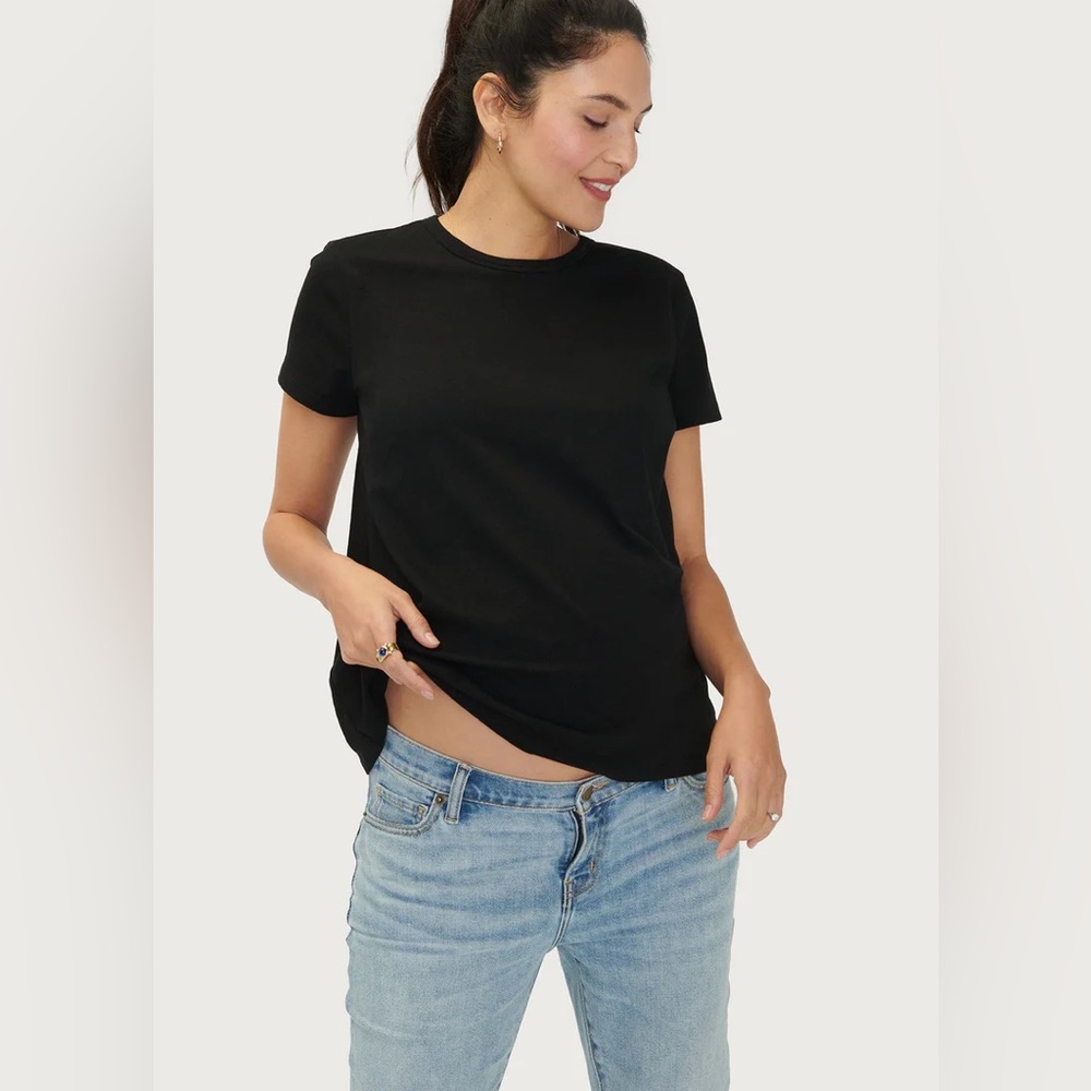Hatch Black Short Sleeve Tee
